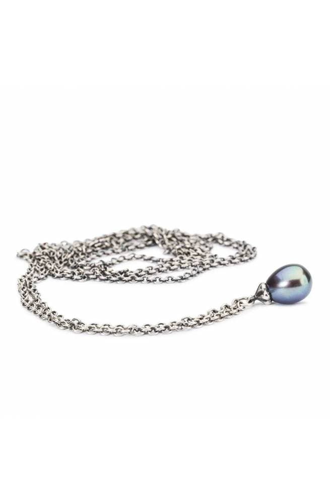 TROLLBEADS Collana Fantasia con Perla Pavone 90 cm  - TAGFA-00059 - 7
