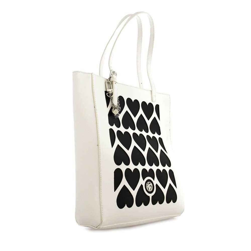 YNOT? Borsa YNOT LOVE Donna Bianco - LOV-003S1 - 4