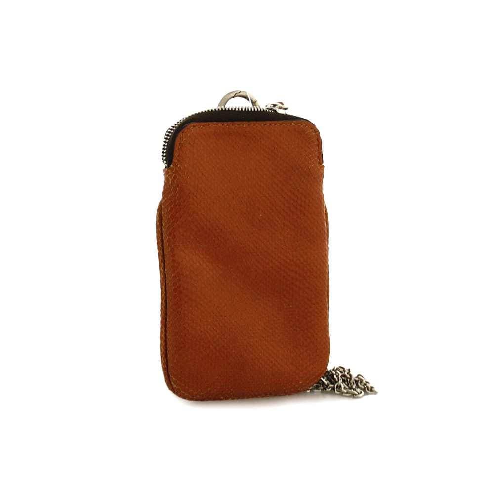 GIANNI CHIARINI Custodia Telefono  PRETTY Donna Pelle Arancione - BS8110VIPE - 4