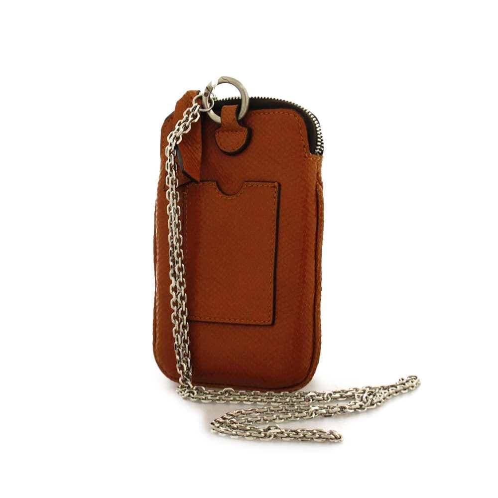 GIANNI CHIARINI Custodia Telefono  PRETTY Donna Pelle Arancione - BS8110VIPE - 6