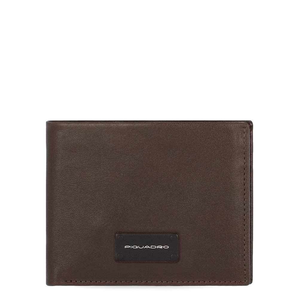 PIQUADRO Portafoglio  Harper Uomo Pelle Testa di moro - PU3891APR-TM - 2