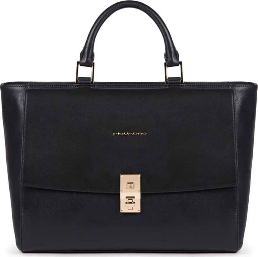 PIQUADRO Borsa  Dafne Donna Borsa lavoro Pelle Nero - CA5280DF-N - 2