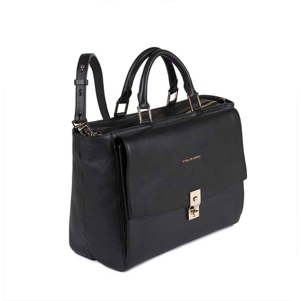 PIQUADRO Borsa  Dafne Donna Borsa lavoro Pelle Nero - CA5280DF-N - 4