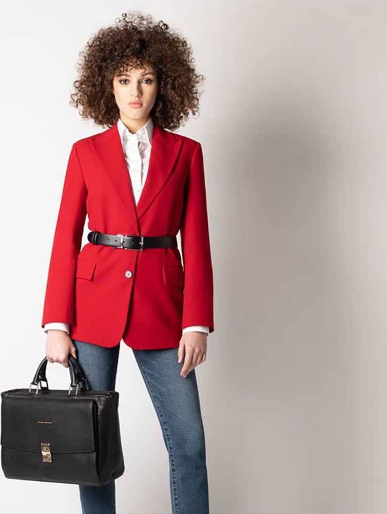 PIQUADRO Borsa  Dafne Donna Borsa lavoro Pelle Nero - CA5280DF-N - 6