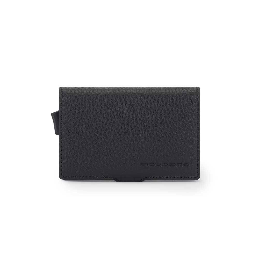 PIQUADRO Portafoglio  Uomo Nero protezione anti-frode RFID - PP5472MOSR-N - 2