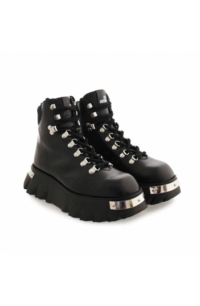 Love Moschino Scarpe LOVE MOSCHINO Anfibio Donna Nero 36 - JA21346G0FIA700A-36 - 3