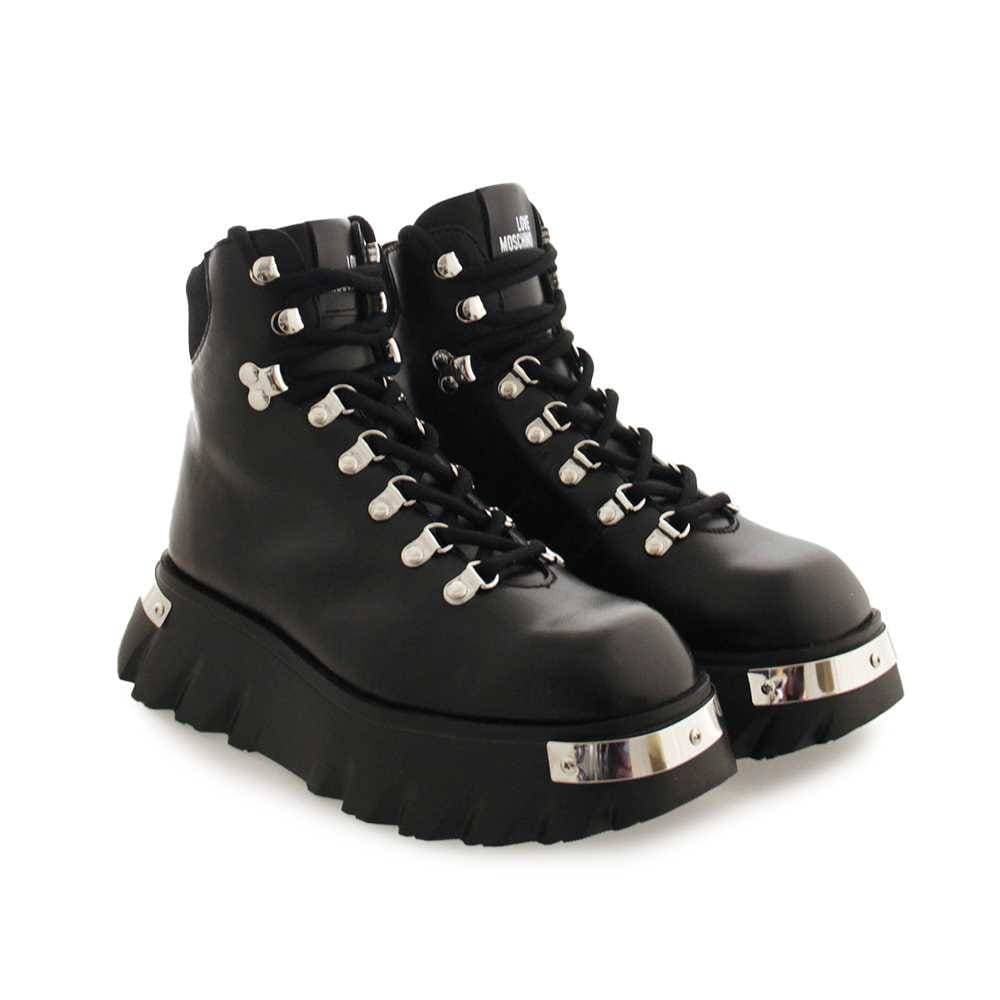 Love Moschino Scarpe LOVE MOSCHINO Anfibio Donna Nero 36 - JA21346G0FIA700A-36 - 4