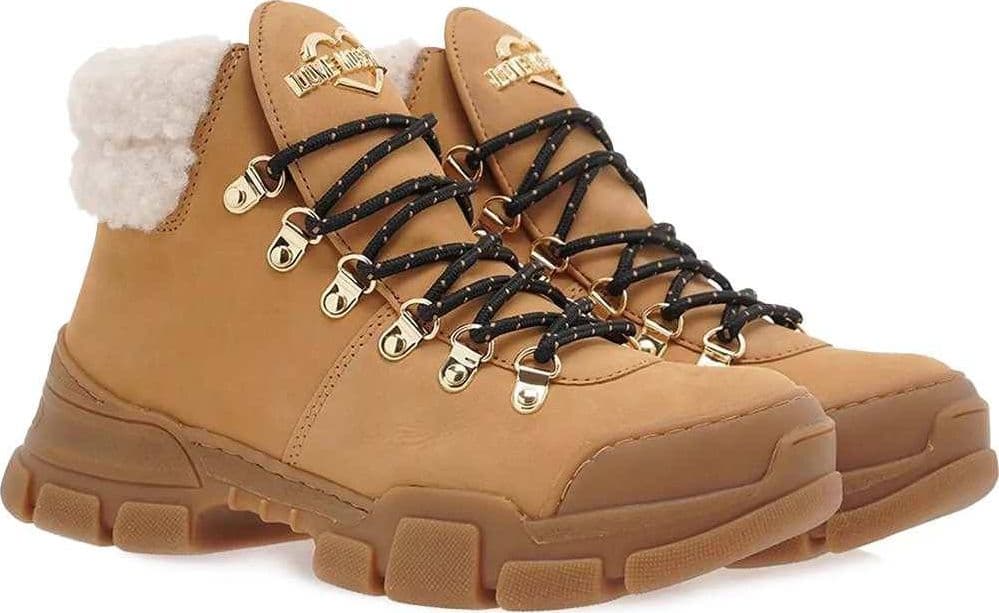 Love Moschino Scarpe LOVE MOSCHINO Scarponcino da neve Donna Marrone chiaro 36 - JA15884G0FIP120A-36 - 4