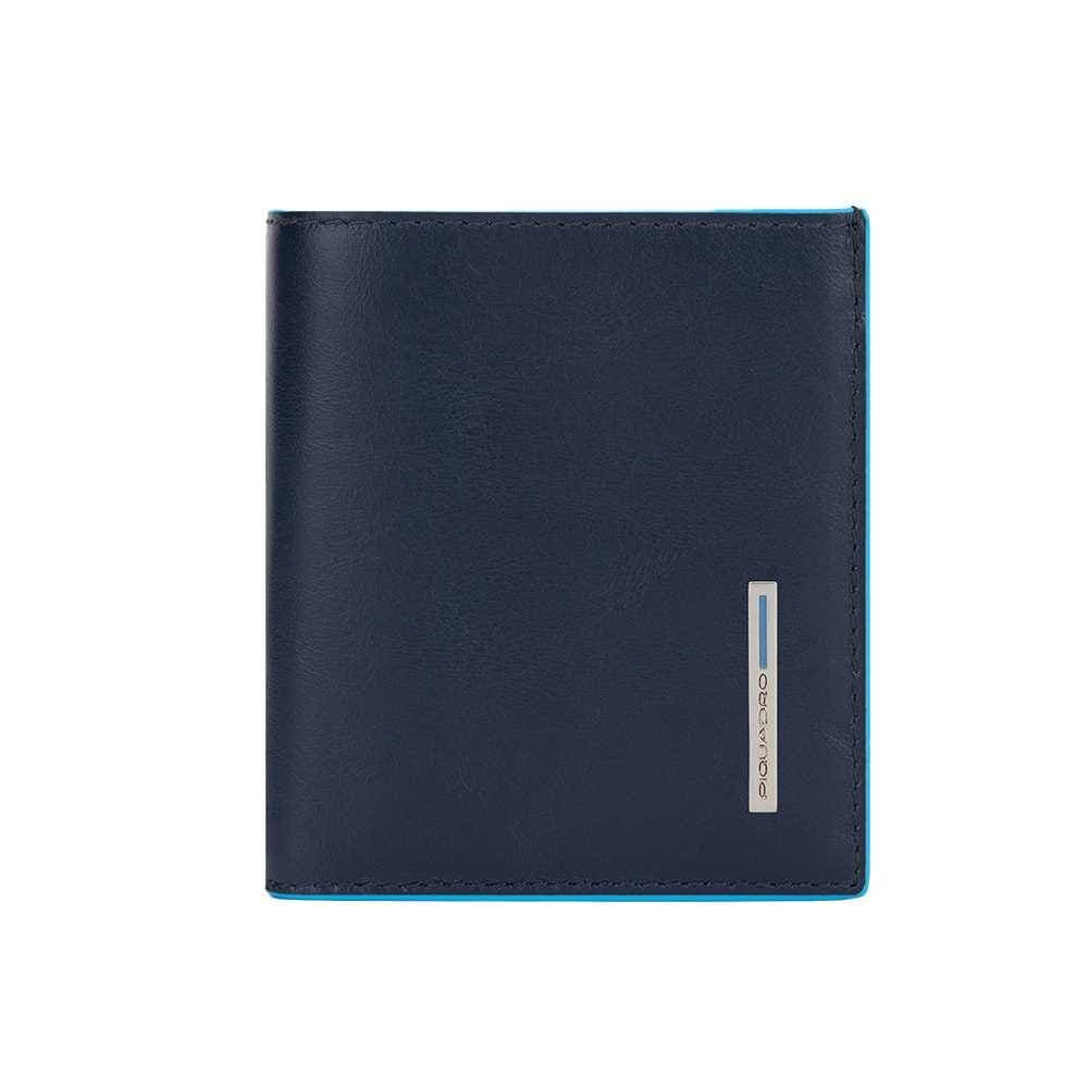 PIQUADRO Portafoglio  blue square Uomo Pelle Blu - PU5963B2R-BLU2 - 2