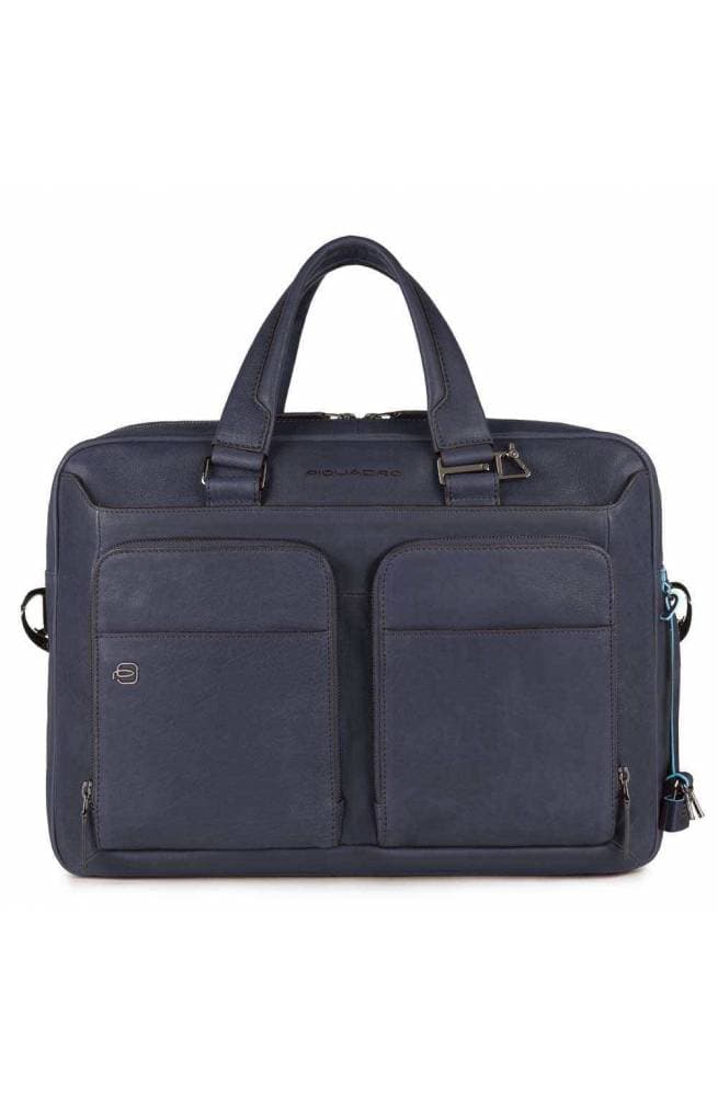 PIQUADRO Borsa  BLACK SQUARE Uomo Pelle Blu - CA2849B3-BLU4 - 7
