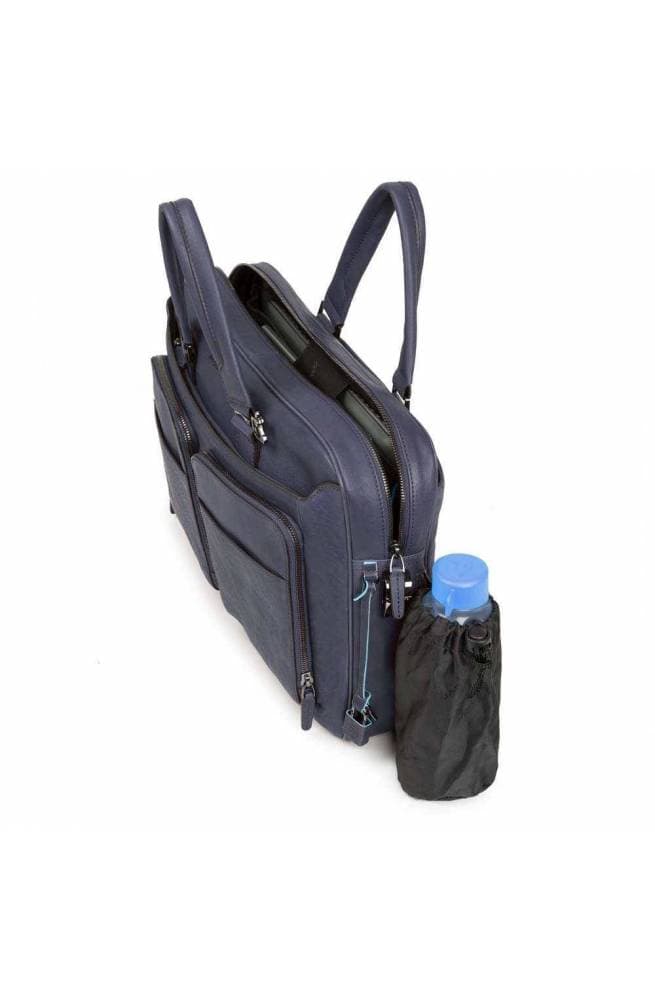 PIQUADRO Borsa  BLACK SQUARE Uomo Pelle Blu - CA2849B3-BLU4 - 3