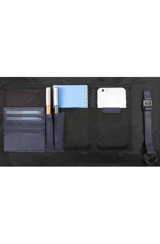 PIQUADRO Borsa  BLACK SQUARE Uomo Pelle Blu - CA2849B3-BLU4 - 5