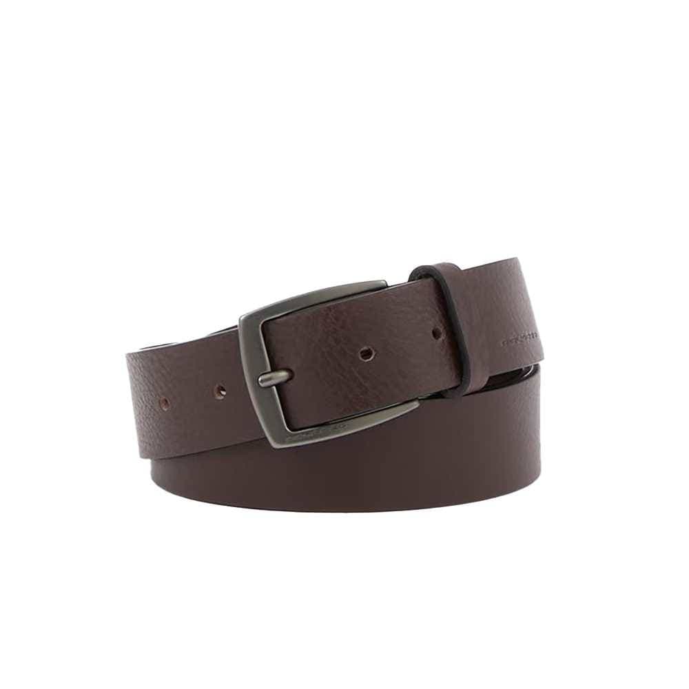 PIQUADRO Cintura  Black Square Uomo Pelle Regolabile Marrone - CU6184B3-TM - 2