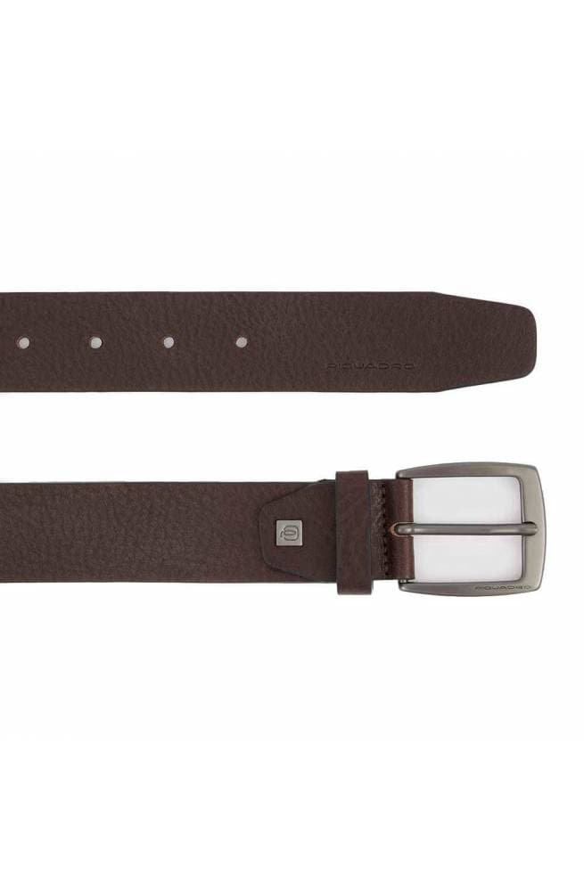PIQUADRO Cintura  Black Square Uomo Pelle Regolabile Marrone - CU6184B3-TM - 3