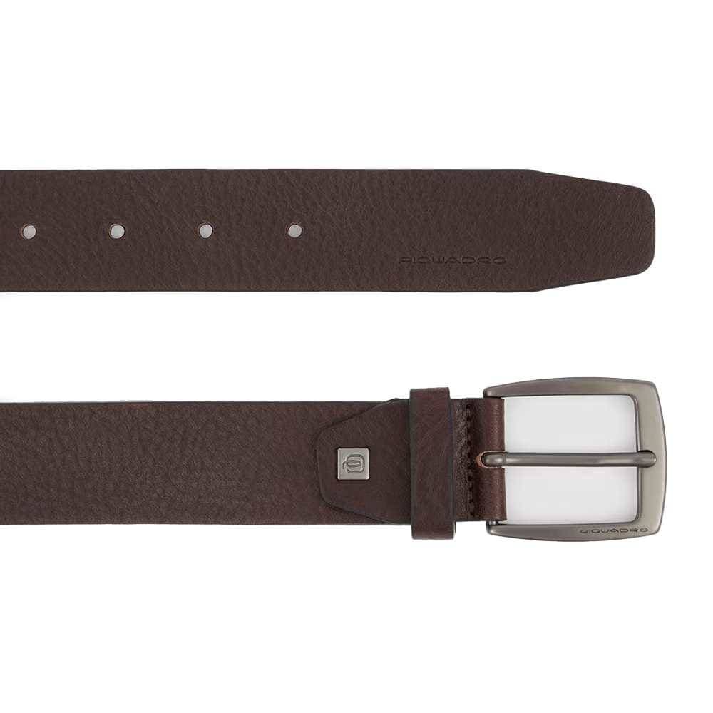PIQUADRO Cintura  Black Square Uomo Pelle Regolabile Marrone - CU6184B3-TM - 4