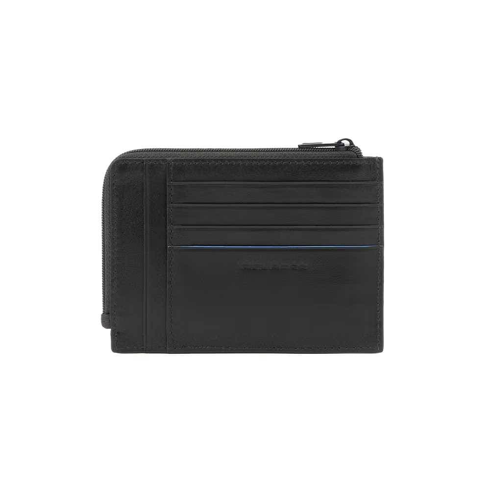 PIQUADRO Portamonete  B2 Revamp Uomo Pelle Nero - PU1243B2VR-N - 2
