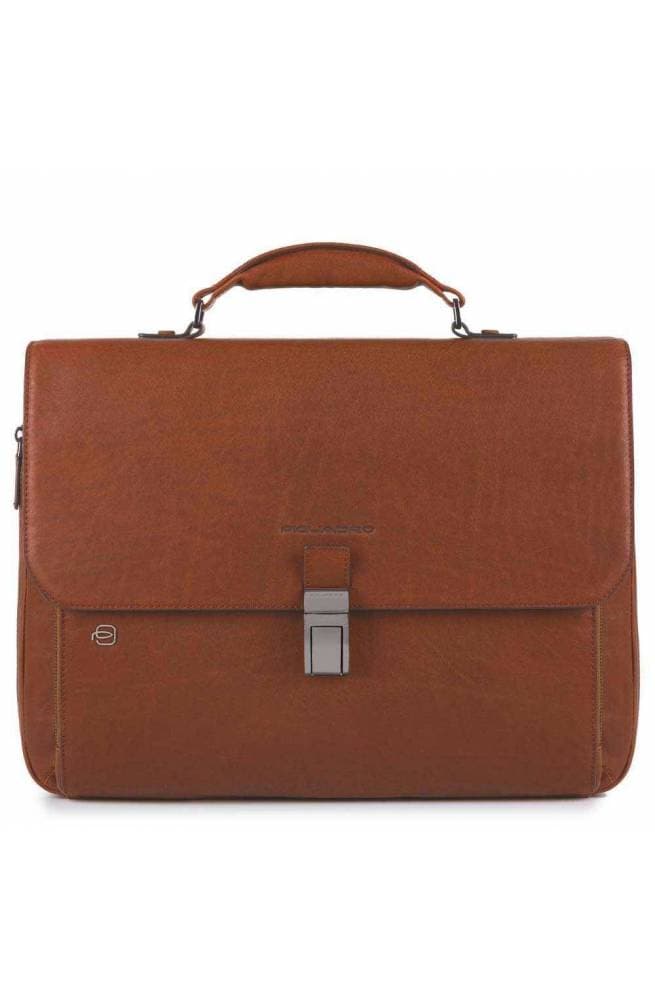 PIQUADRO Borsa  Black Square Cartella Pelle Marrone - CA3111B3-CU - 9