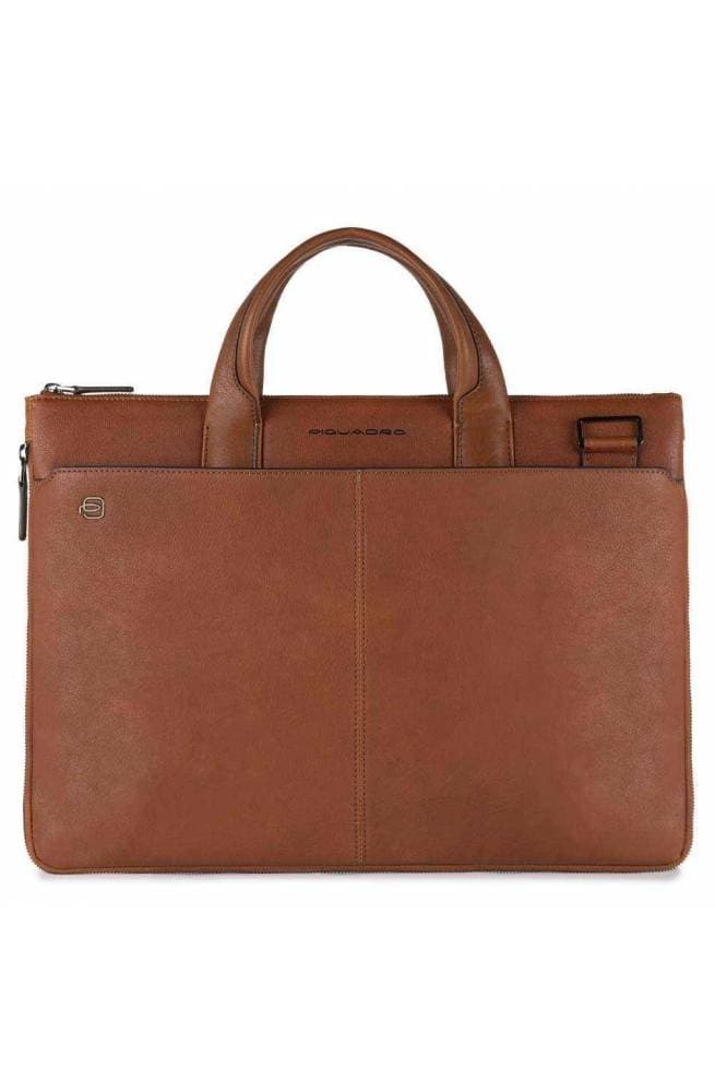 PIQUADRO Borsa  Black Square Cartella Pelle Marrone - CA3111B3-CU - 3