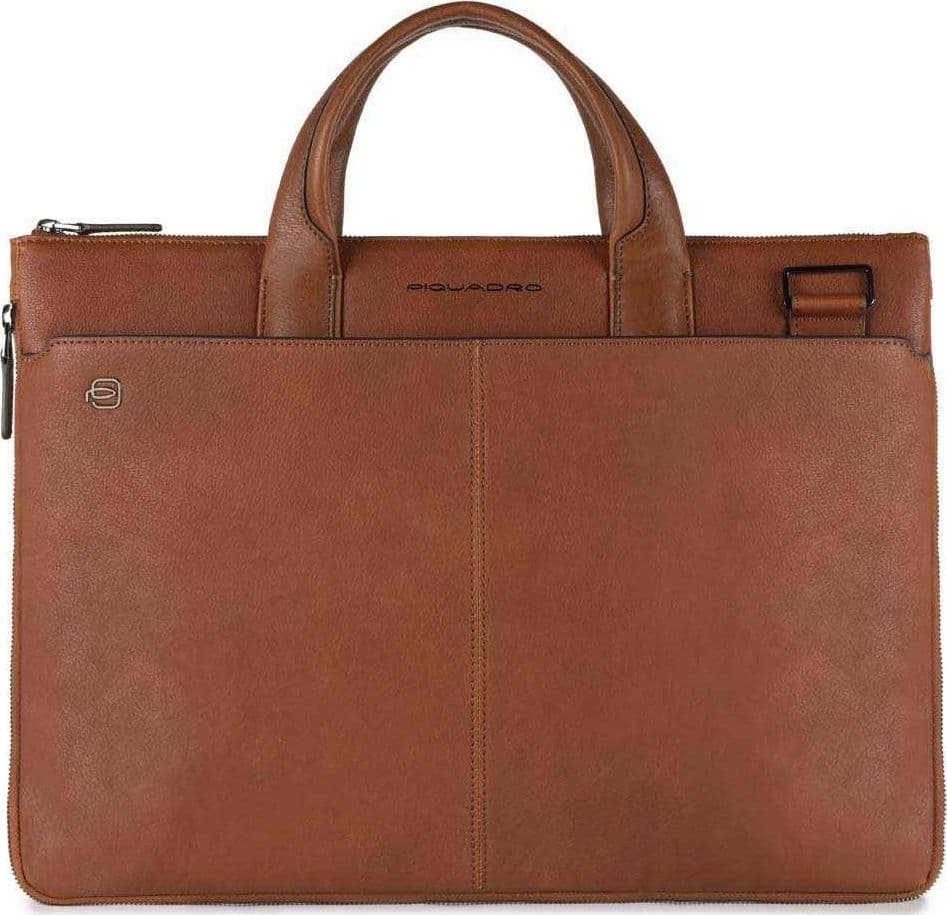 PIQUADRO Borsa  Black Square Cartella Pelle Marrone - CA3111B3-CU - 4