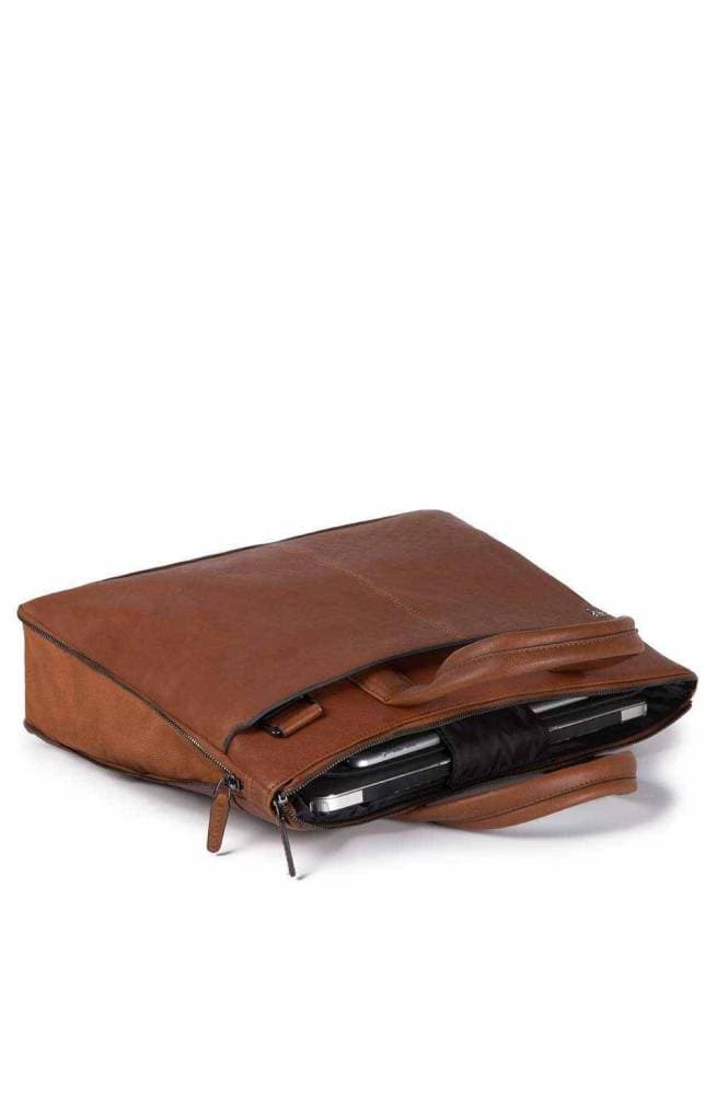 PIQUADRO Borsa  Black Square Cartella Pelle Marrone - CA3111B3-CU - 5
