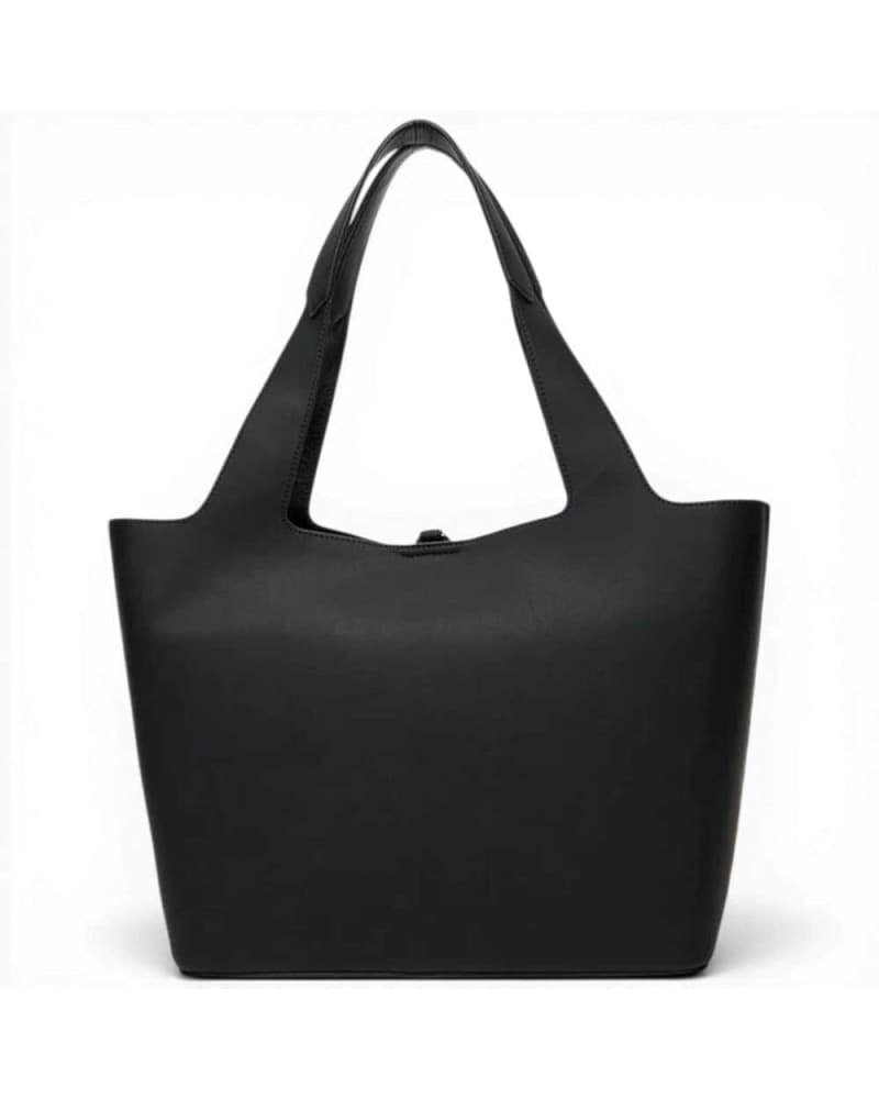 Love Moschino  Borsa shopping Charm Donna Nero in Eco-pelle - 7