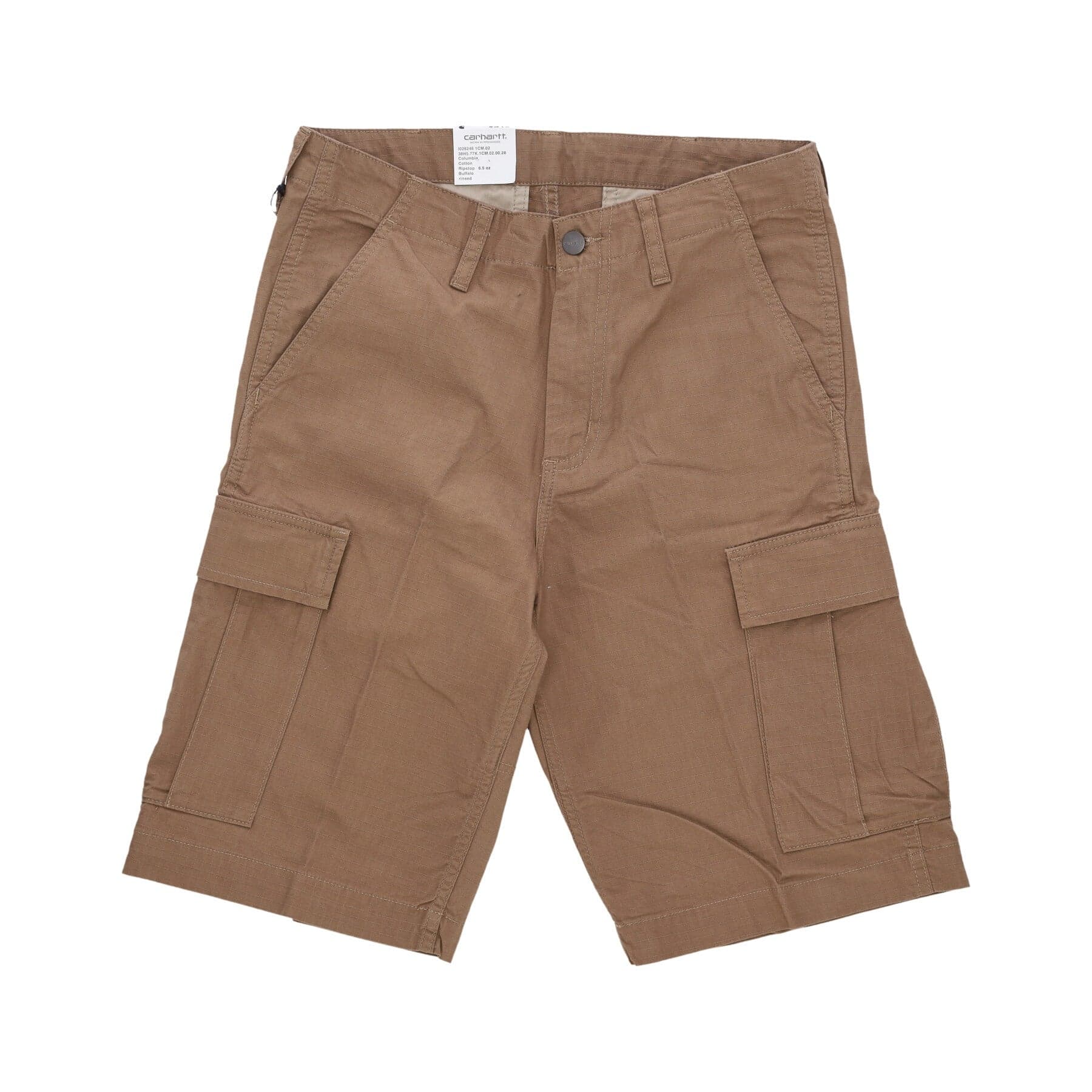 CARHARTT WIP Pantalone Corto Uomo Regular Cargo Short Buffalo Rinsed - 3