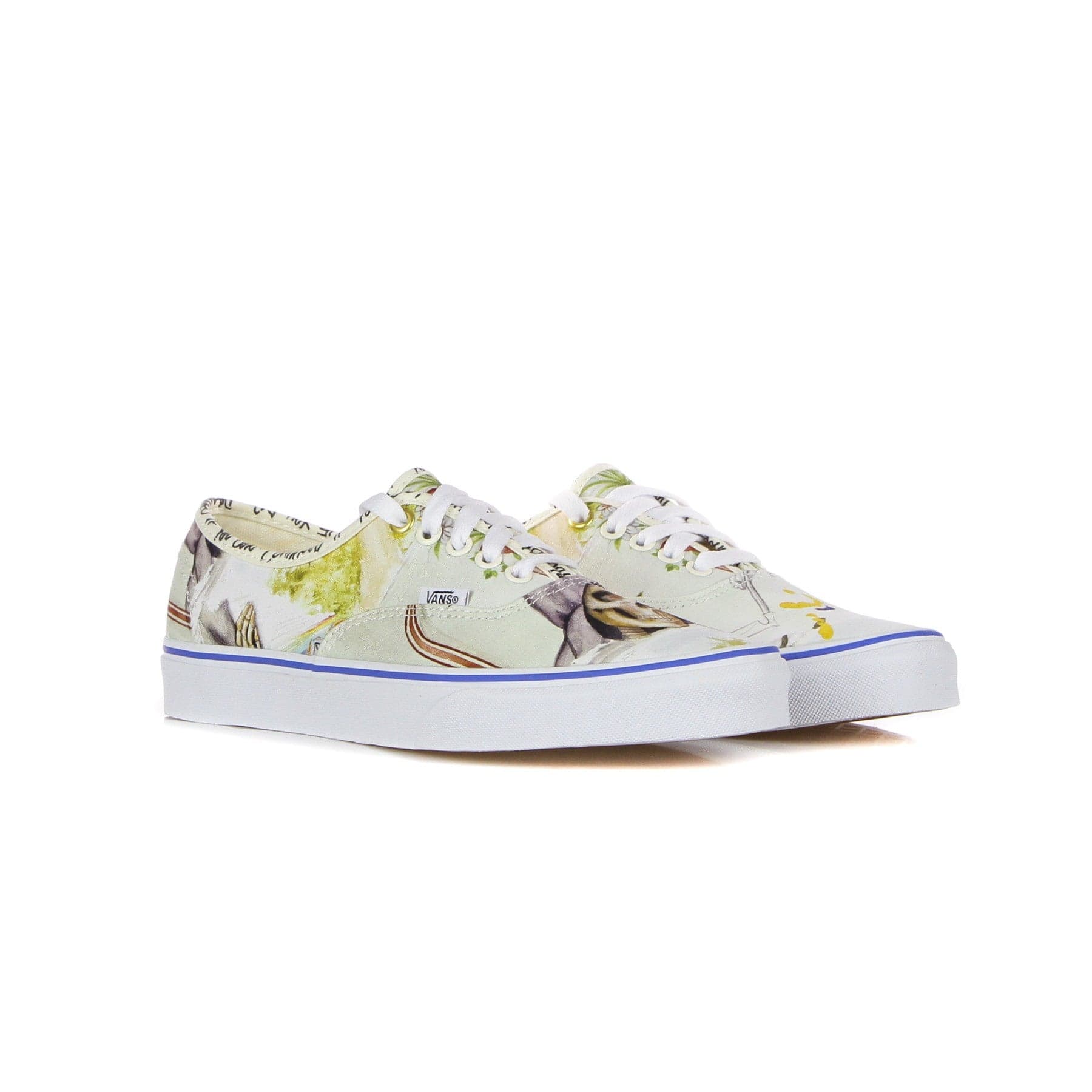VANS Scarpa Bassa Uomo Authentic (otw Gallery) All Over Print/fog - 5