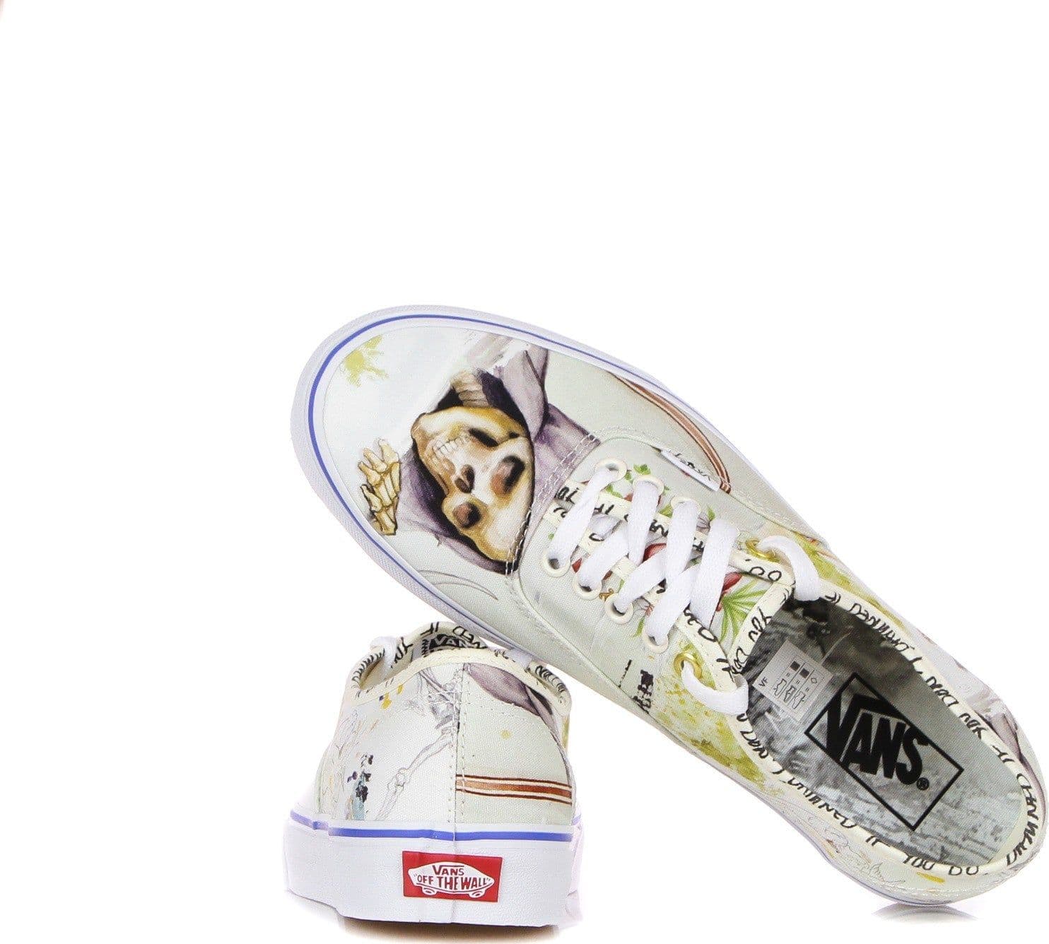 VANS Scarpa Bassa Uomo Authentic (otw Gallery) All Over Print/fog - 10