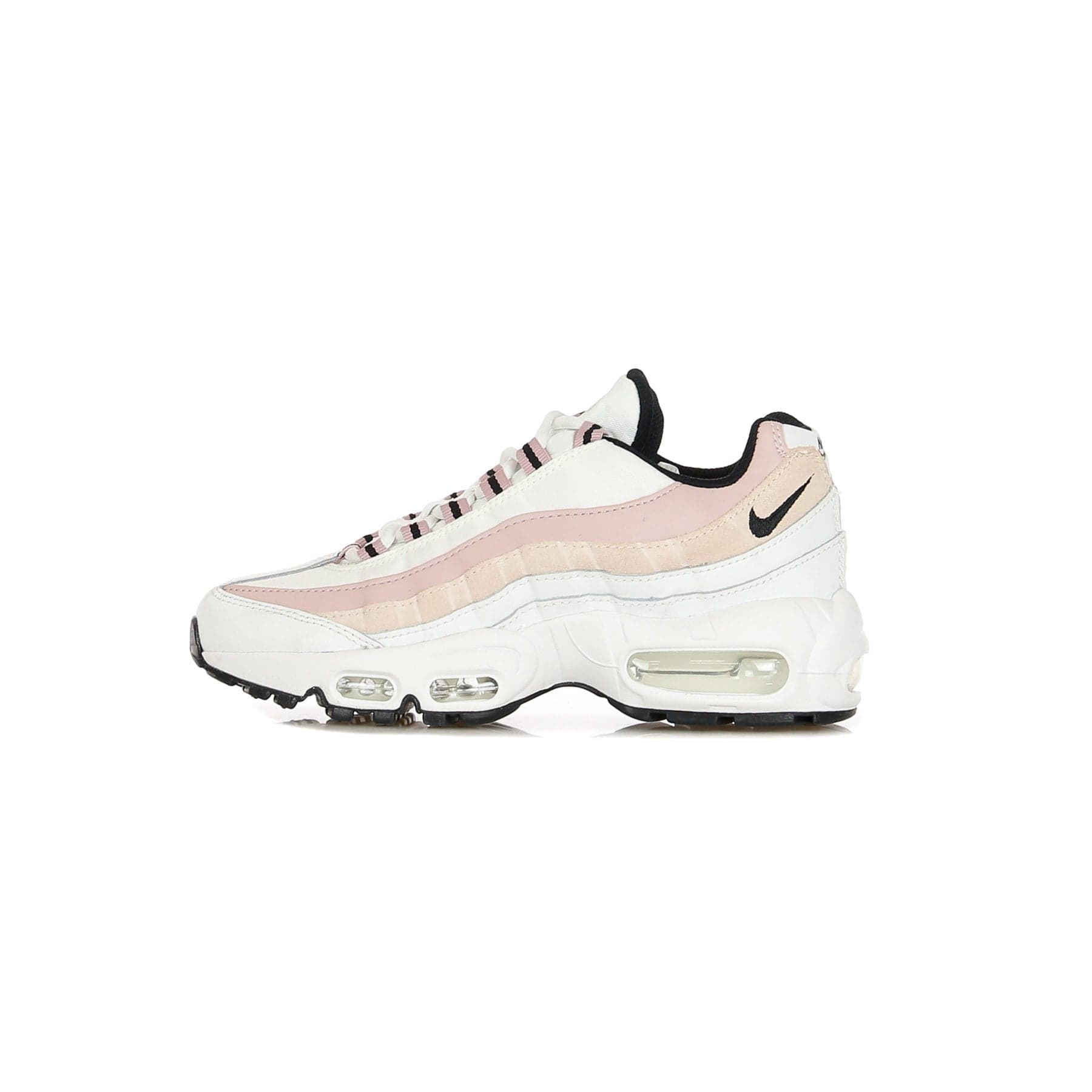 Nike Scarpa Bassa Donna W Air Max 95 Summit White/black/champagne - 13
