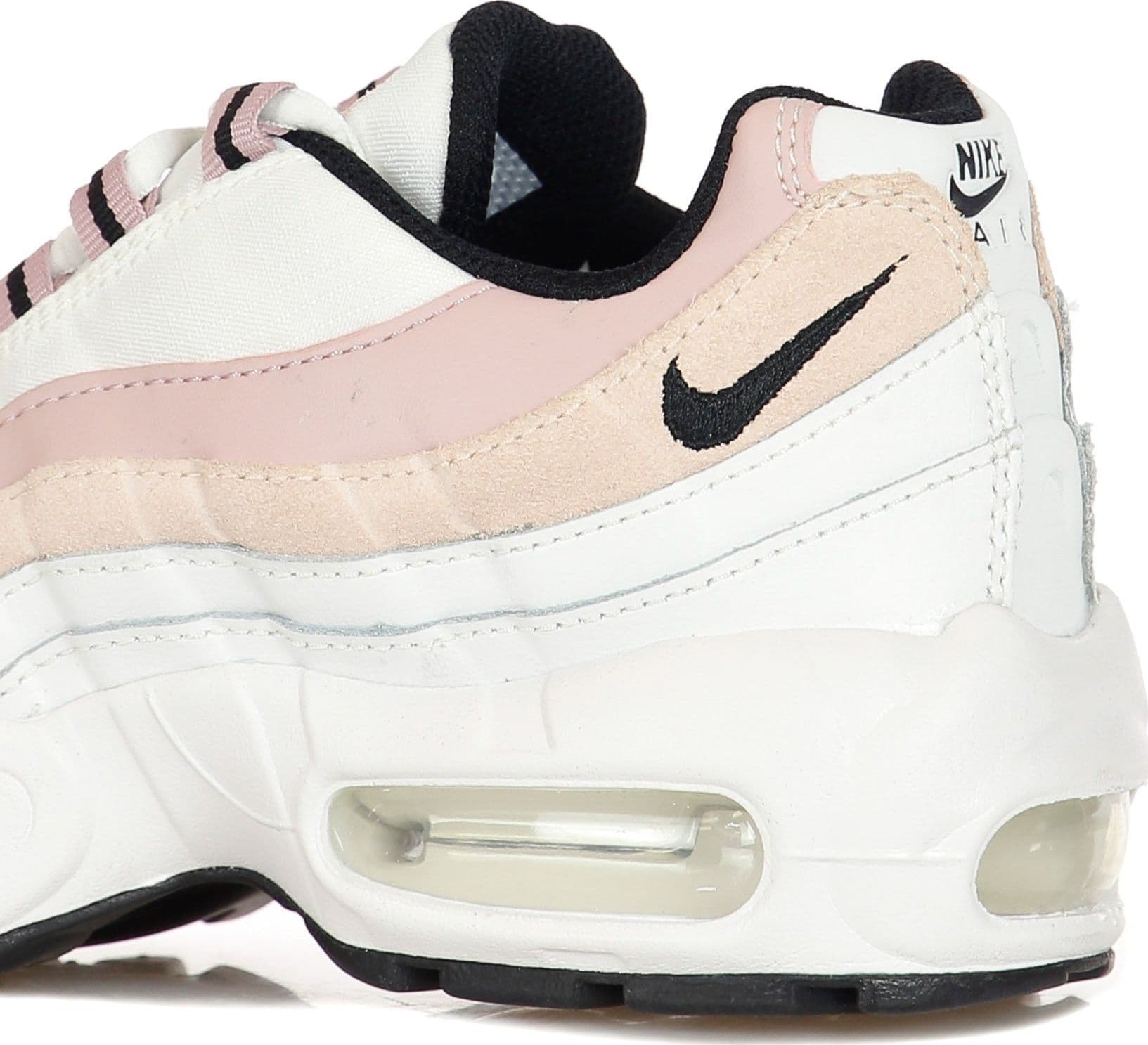 Nike Scarpa Bassa Donna W Air Max 95 Summit White/black/champagne - 11
