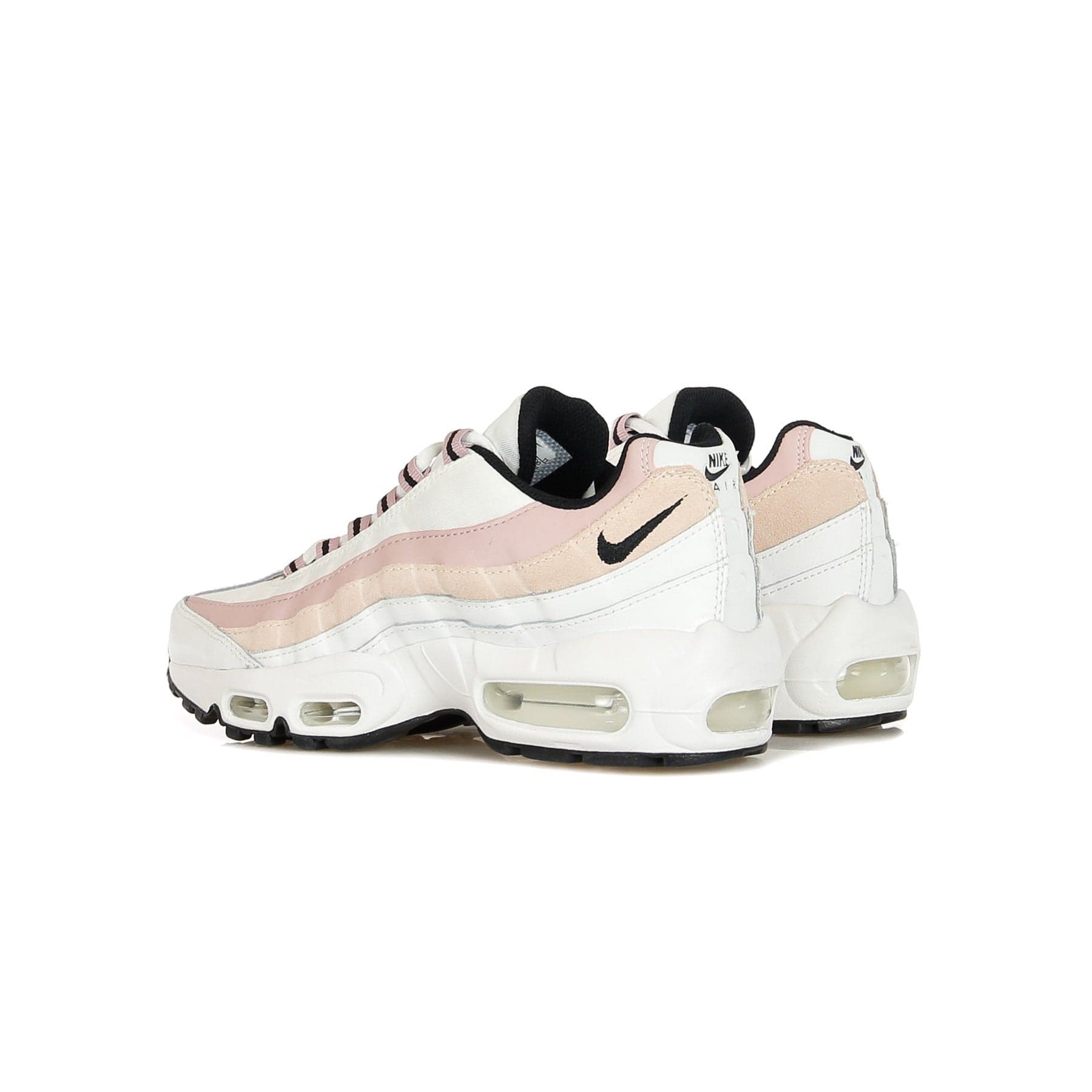 Nike Scarpa Bassa Donna W Air Max 95 Summit White/black/champagne - 8