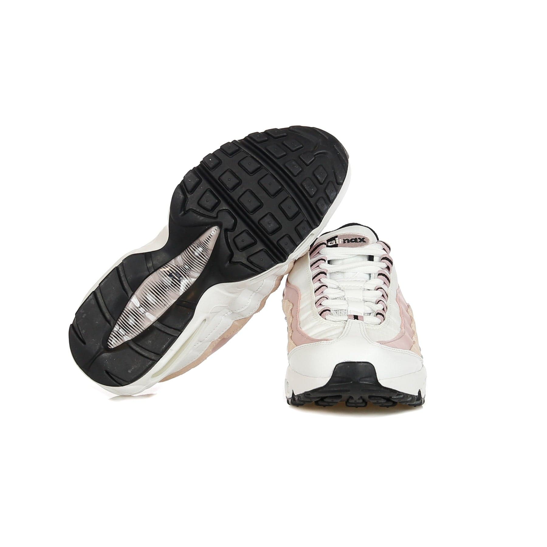 Nike Scarpa Bassa Donna W Air Max 95 Summit White/black/champagne - 9