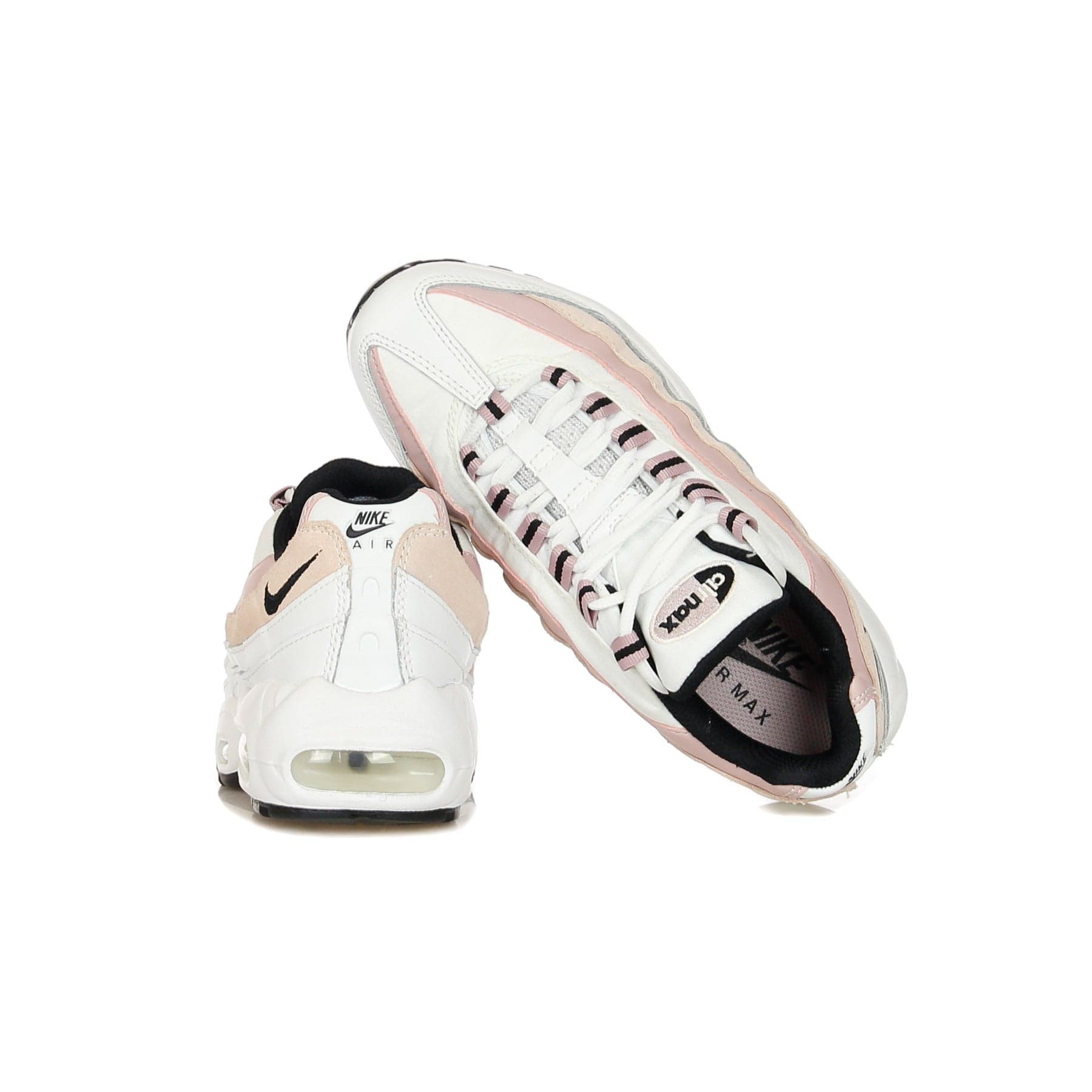 Nike Scarpa Bassa Donna W Air Max 95 Summit White/black/champagne - 10