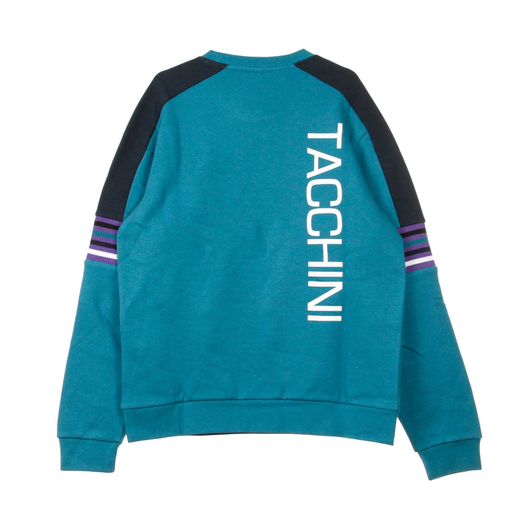 SERGIO TACCHINI Felpa Girocollo Uomo Daniel Sweater Ocean Depth White - 4