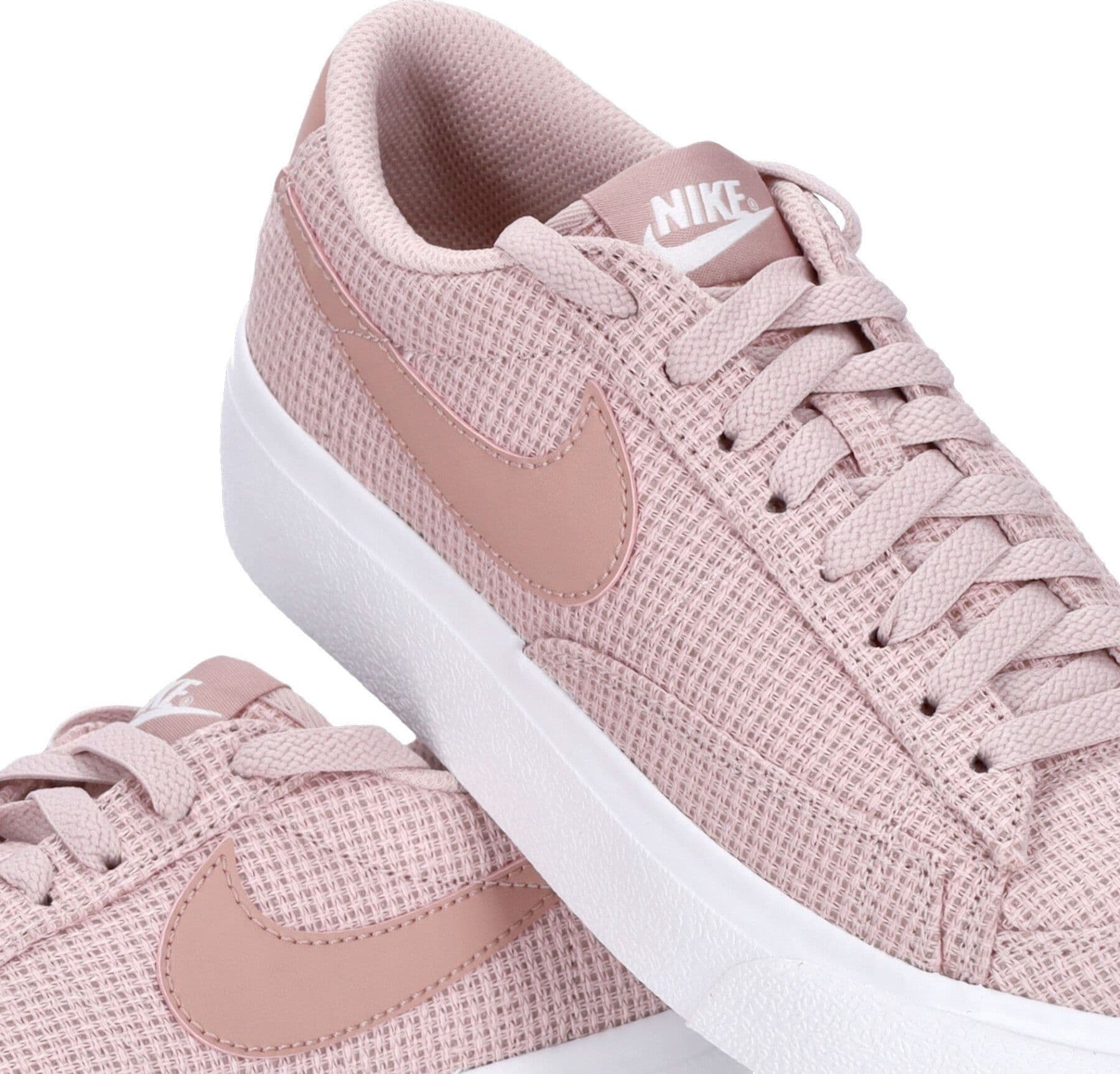 Nike Scarpa Bassa Donna W Blazer Low Platform Pink Oxford/rose Whisper/summit White - 9
