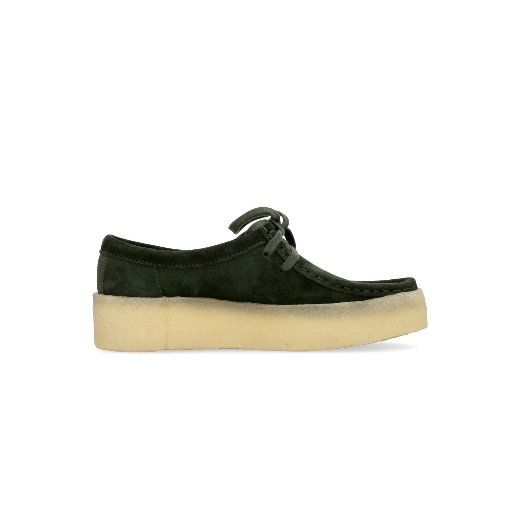 CLARKS Scarpa Lifestyle Donna W Wallabee Cup Dark Green - 2