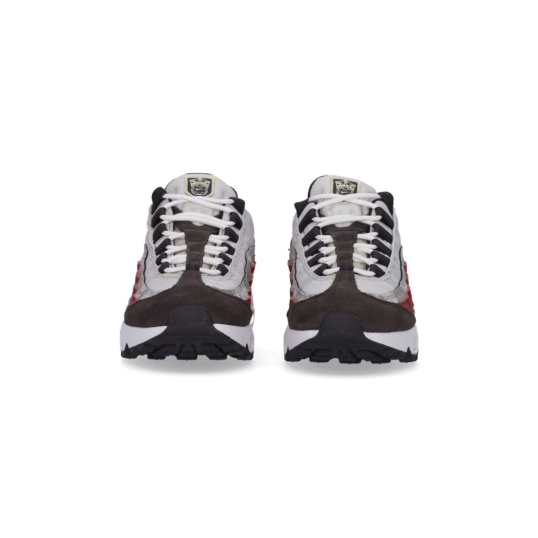 Nike Scarpa Bassa Uomo Air Max 95 Se Light Bone/summit White/khaki/dune Red - 4