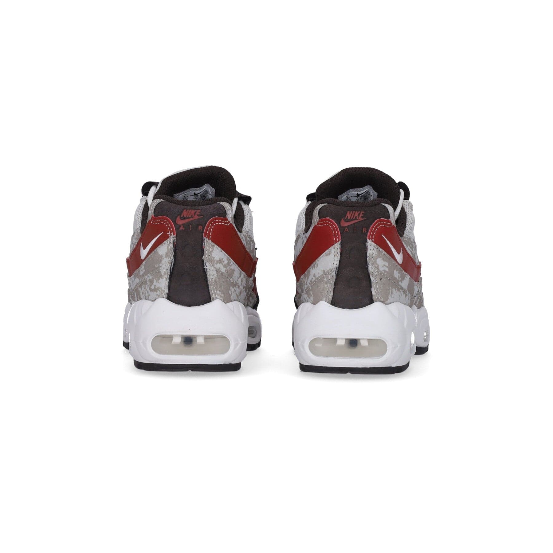Nike Scarpa Bassa Uomo Air Max 95 Se Light Bone/summit White/khaki/dune Red - 6
