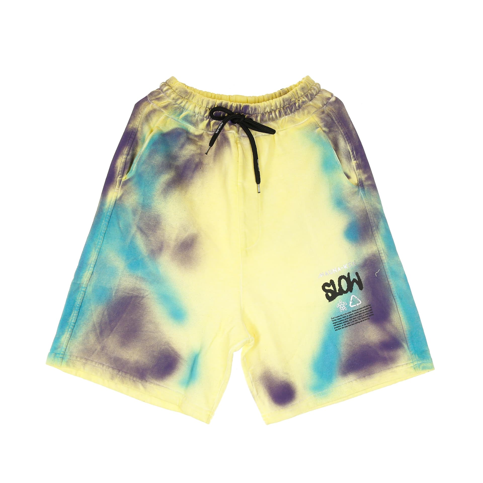 MAUNA-KEA Pantalone Corto Tuta Uomo Slow Basket Yellow - 4