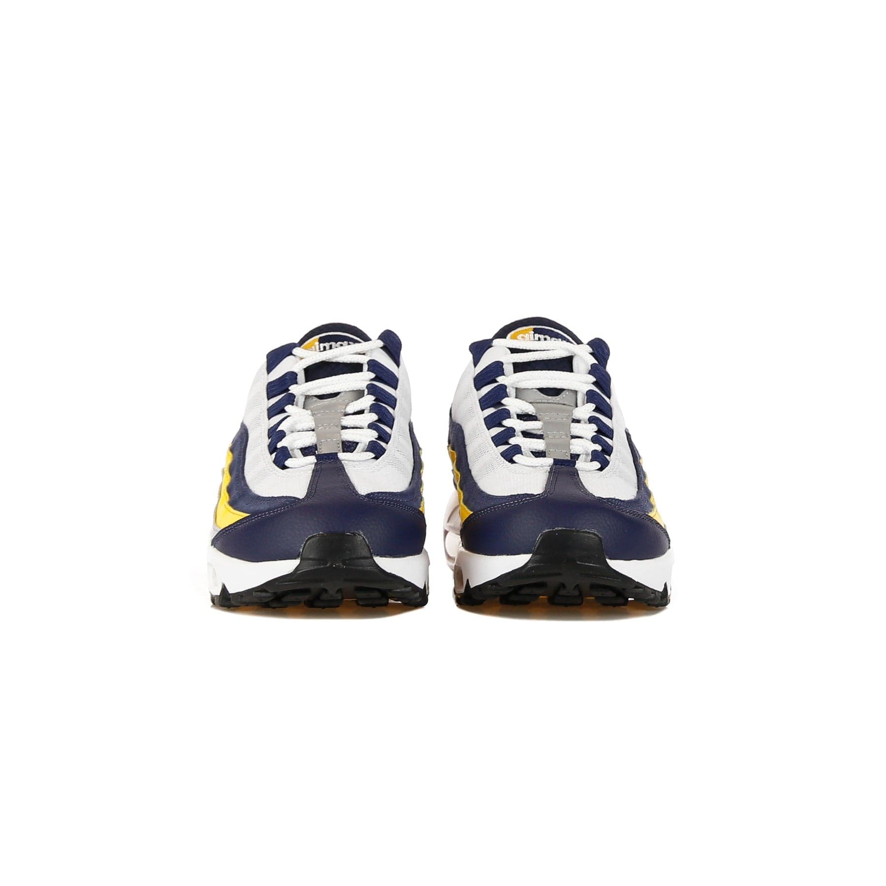 Nike Scarpa Bassa Uomo Air Max 95 Midnight Navy/white/university Gold - 4