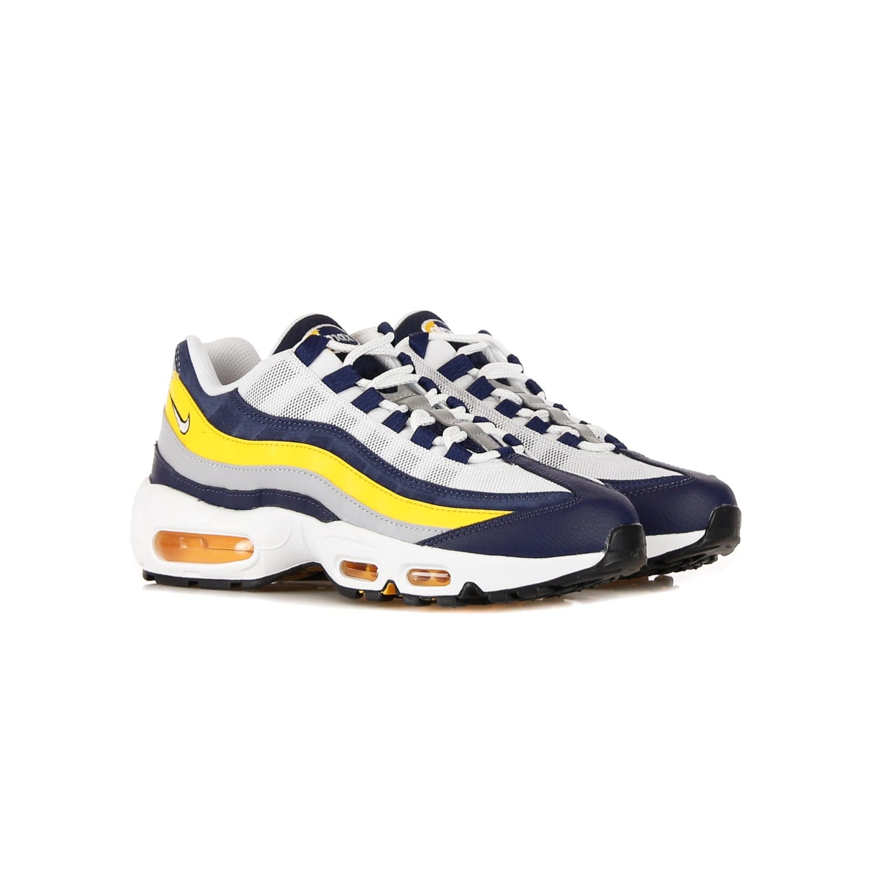 Nike Scarpa Bassa Uomo Air Max 95 Midnight Navy/white/university Gold - 5