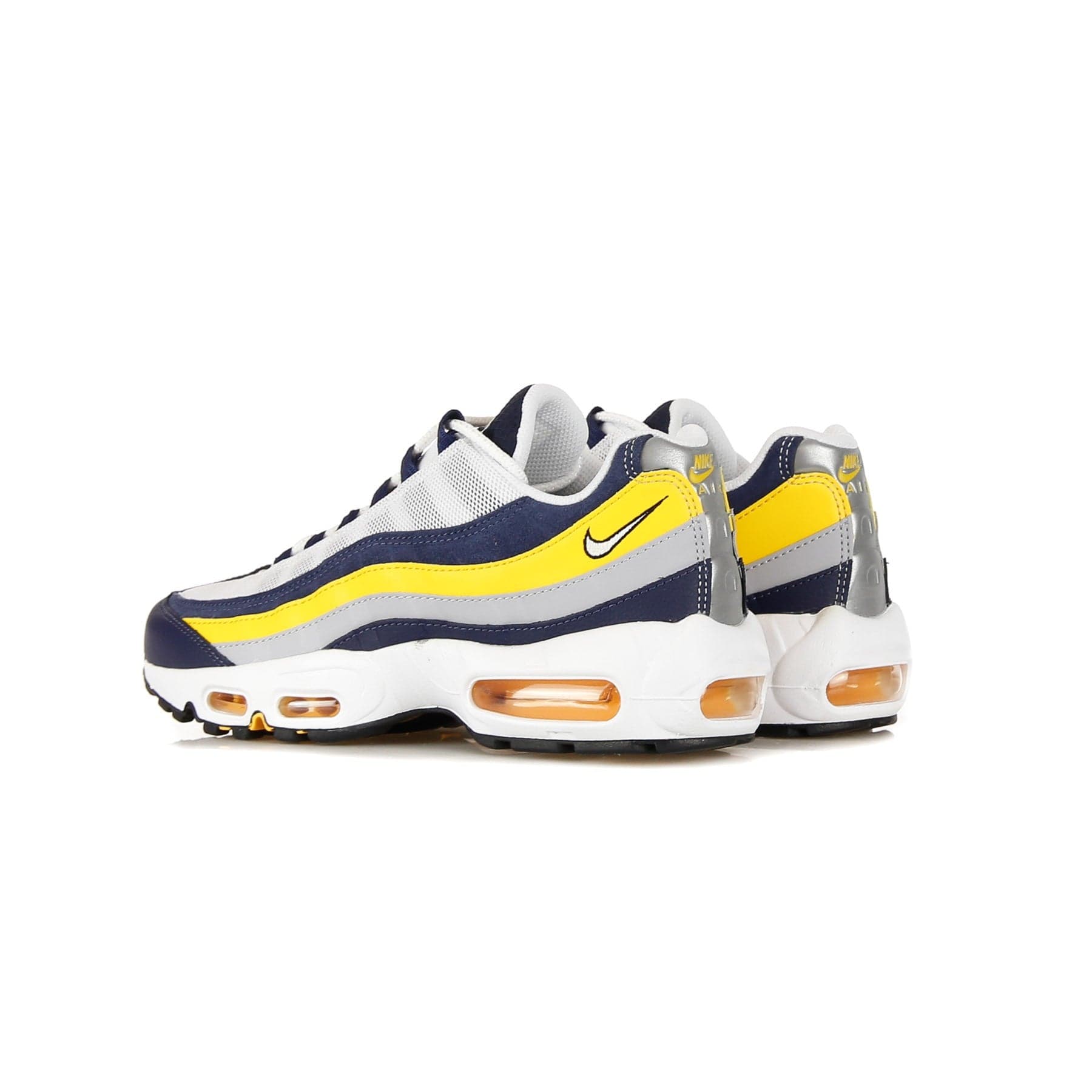 Nike Scarpa Bassa Uomo Air Max 95 Midnight Navy/white/university Gold - 7