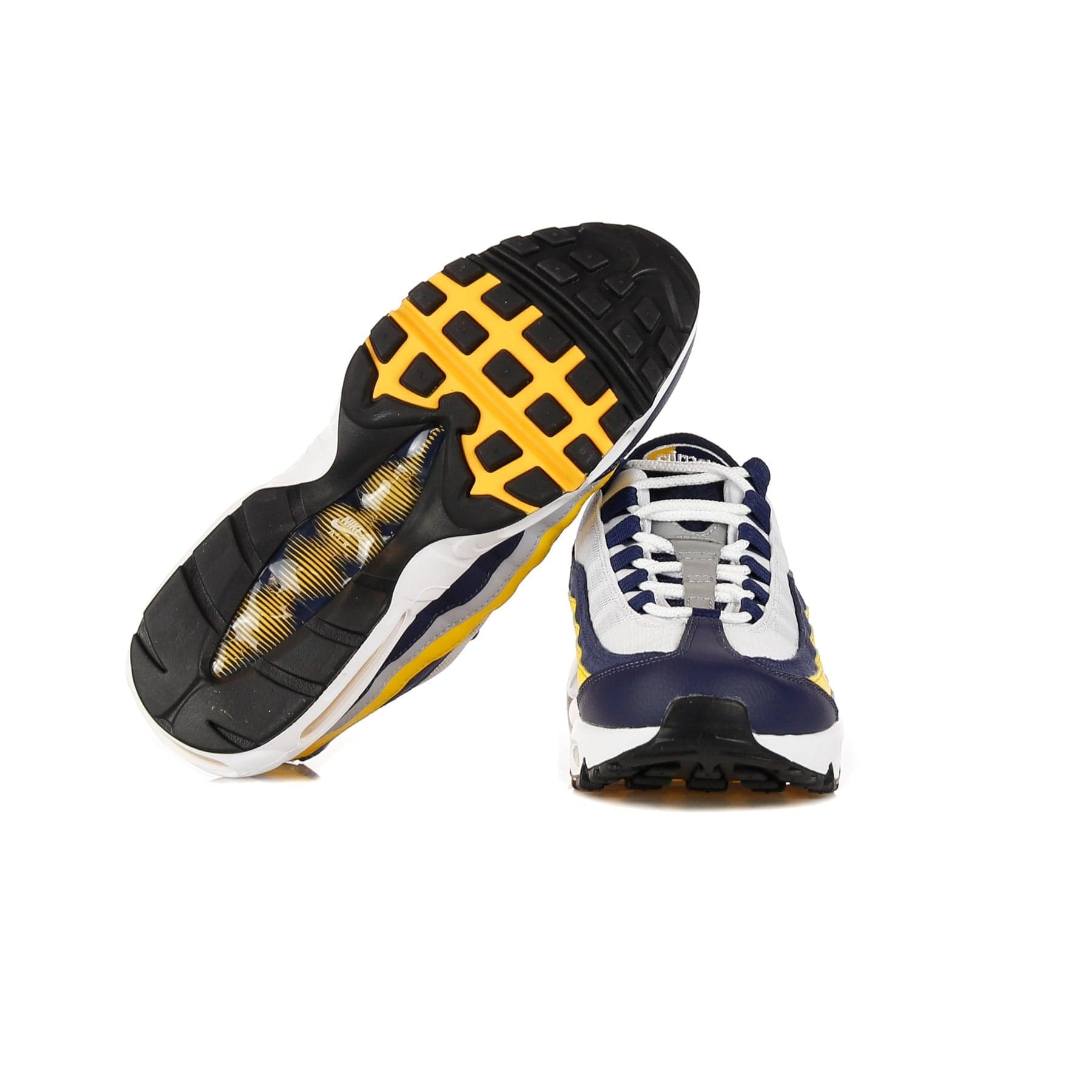 Nike Scarpa Bassa Uomo Air Max 95 Midnight Navy/white/university Gold - 8