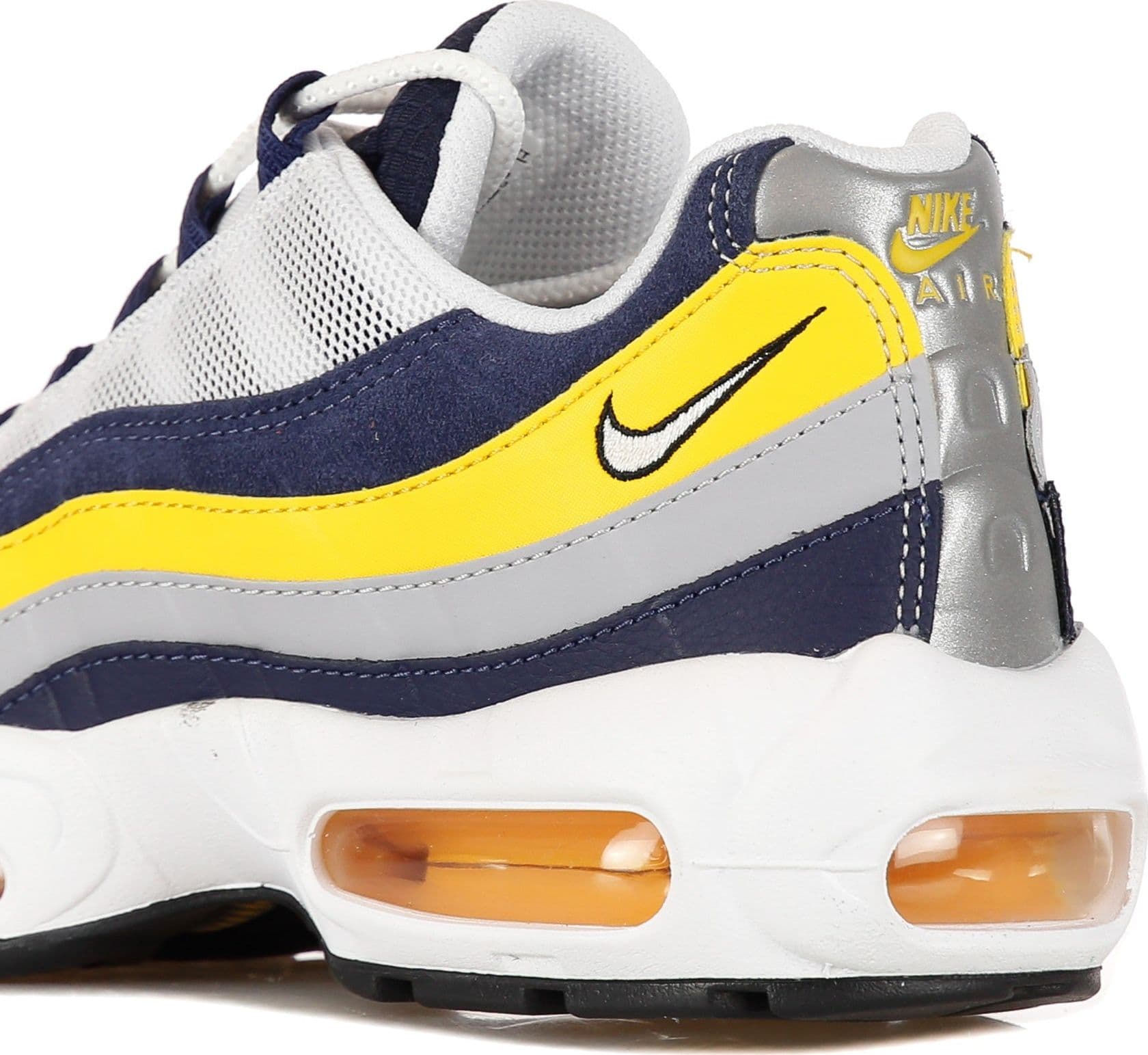 Nike Scarpa Bassa Uomo Air Max 95 Midnight Navy/white/university Gold - 10