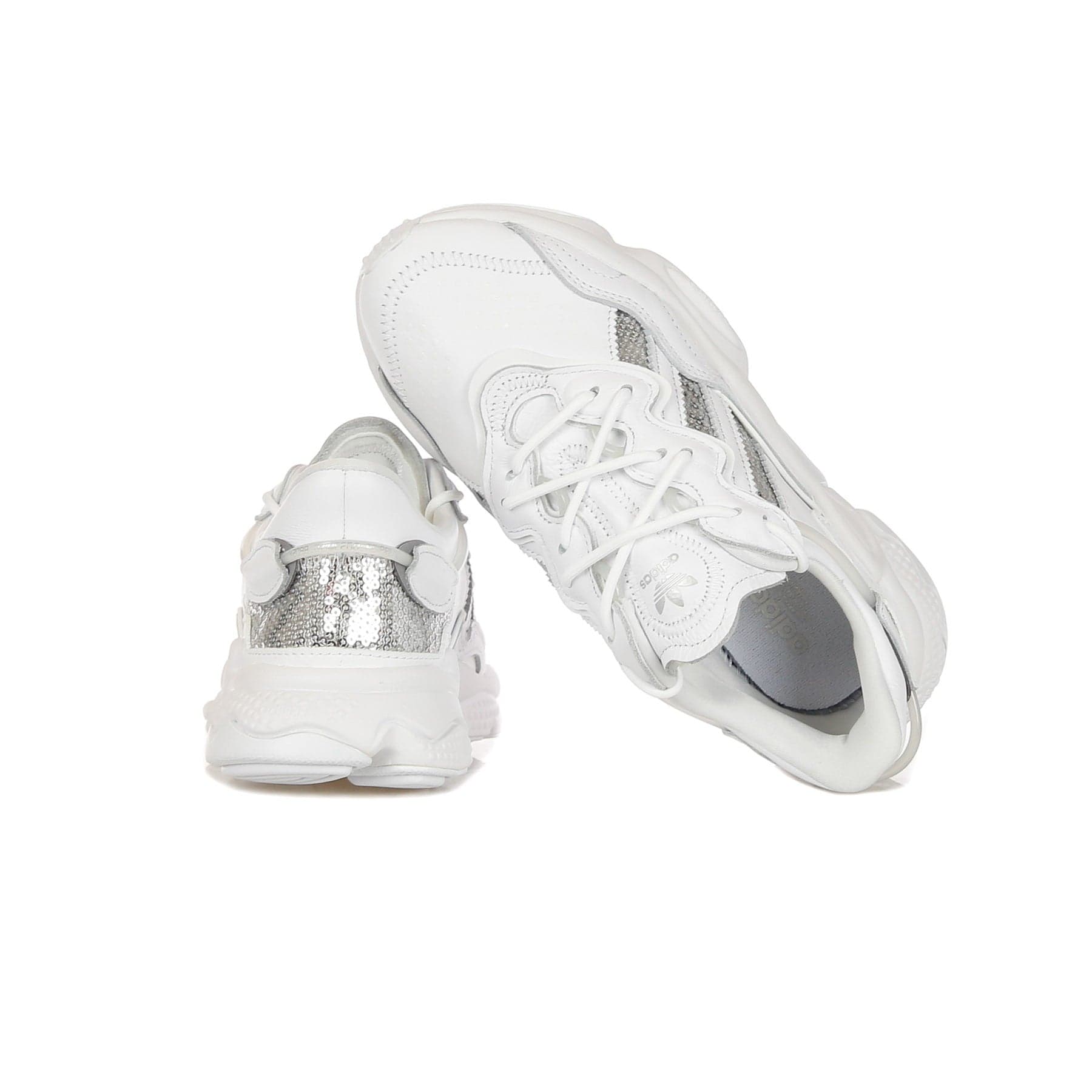 Adidas Scarpa Bassa Donna W Ozweego Cloud White/silver Metallic/cloud White - 11