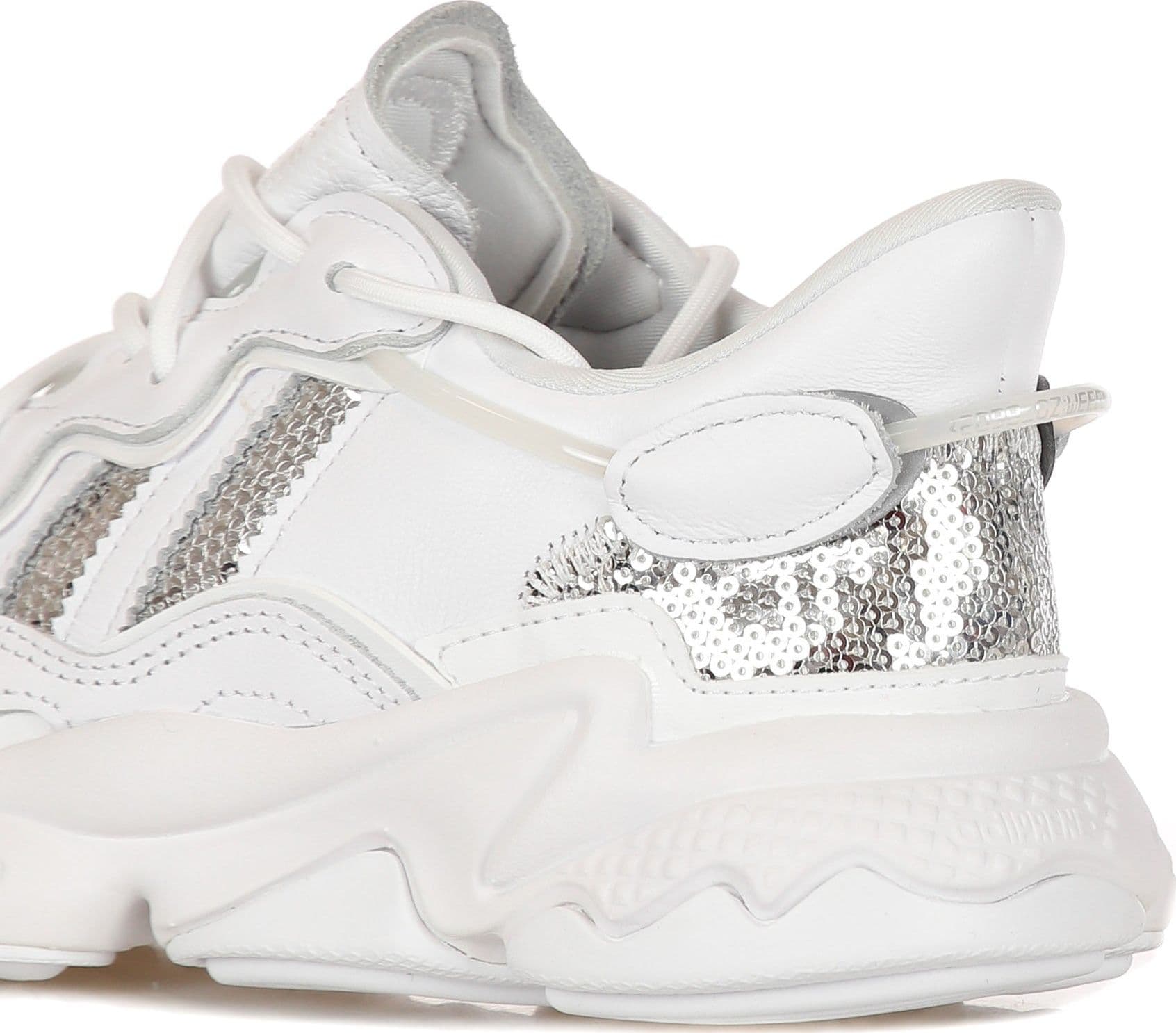Adidas Scarpa Bassa Donna W Ozweego Cloud White/silver Metallic/cloud White - 3