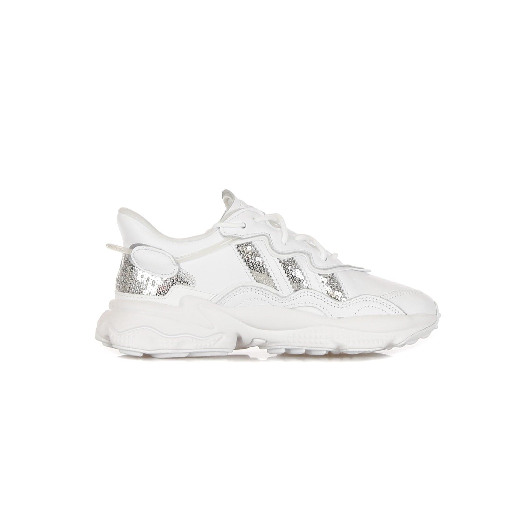 Adidas Scarpa Bassa Donna W Ozweego Cloud White/silver Metallic/cloud White - 5