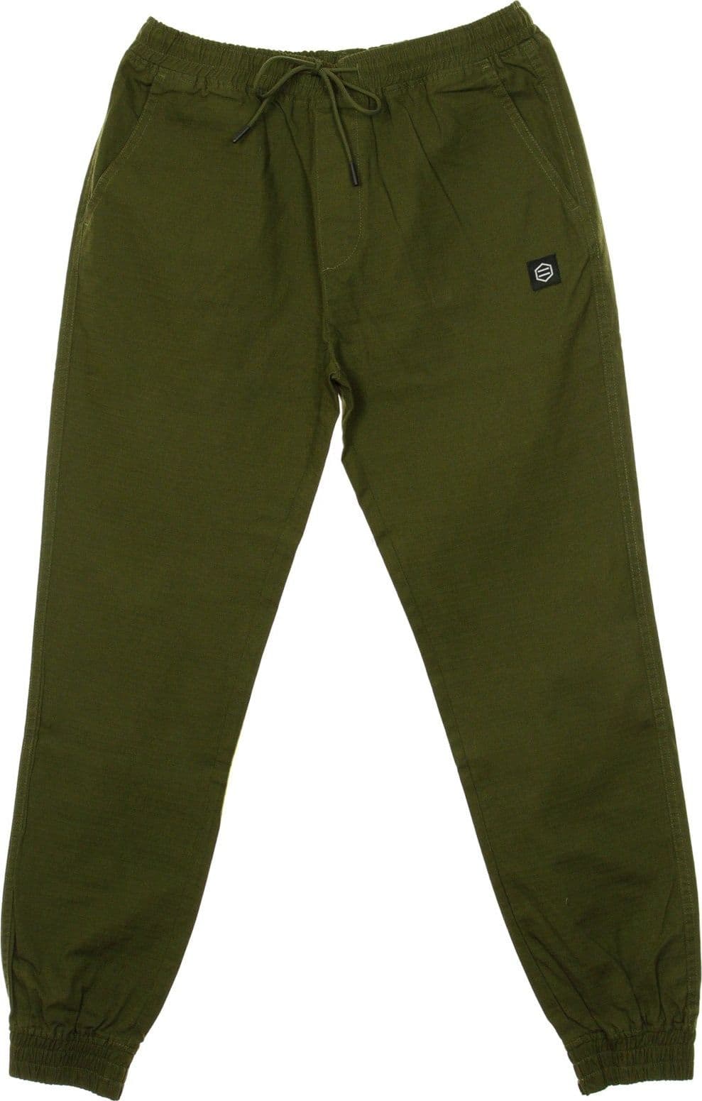 DOLLY NOIRE Pantalone Lungo Uomo Jogger Ripstop Green - 2