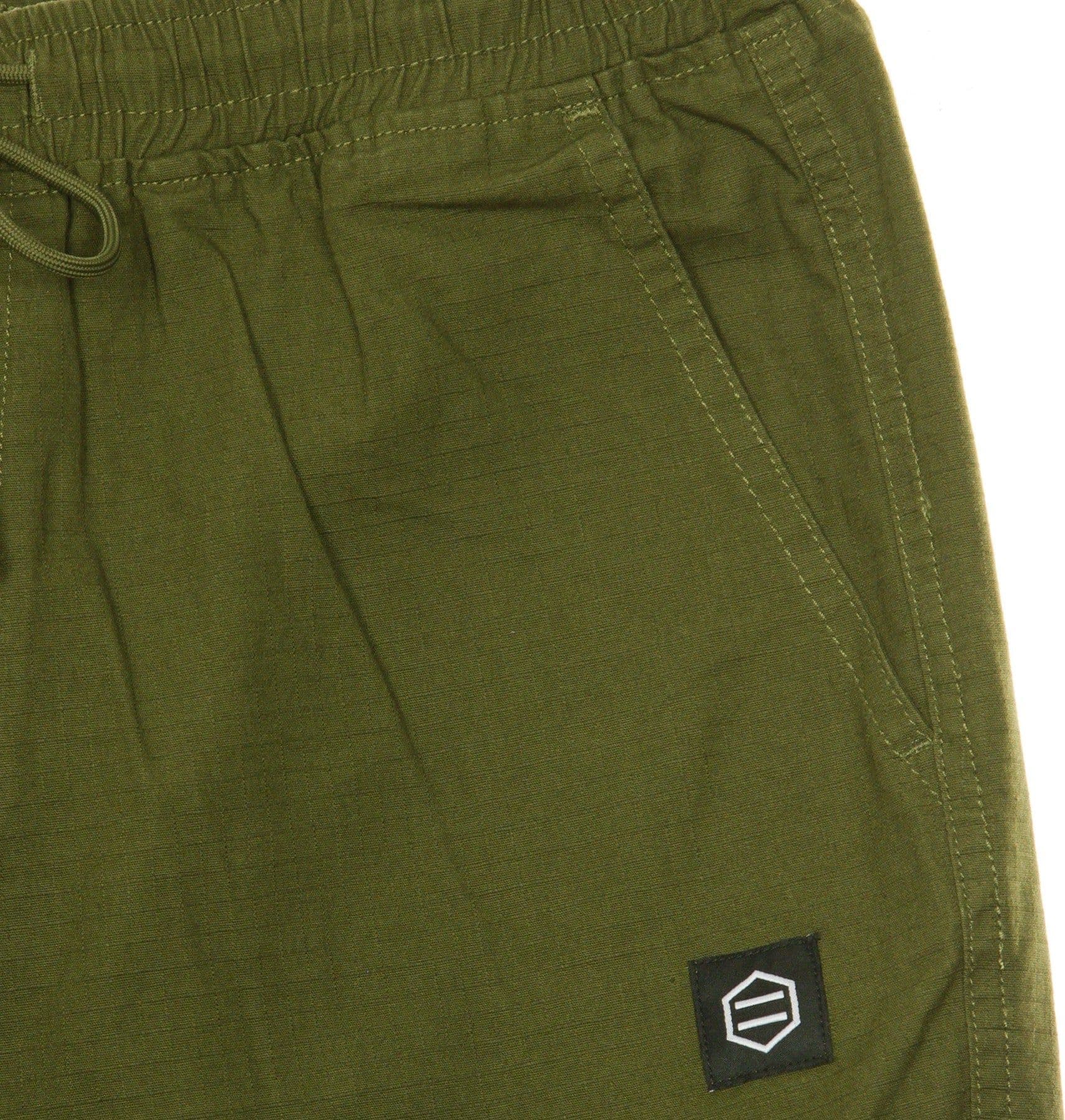 DOLLY NOIRE Pantalone Lungo Uomo Jogger Ripstop Green - 4