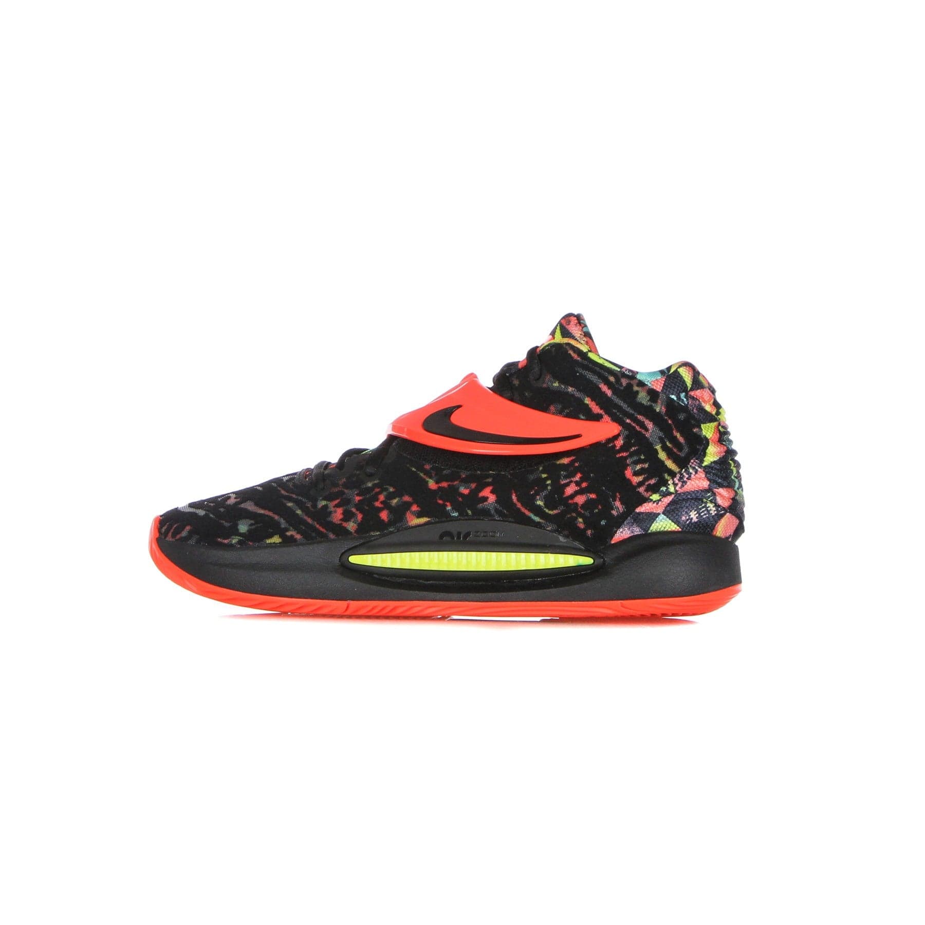 NIKE NBA Scarpa Basket Uomo Kd14 Black/bright Crimson/yellow Strike - 15